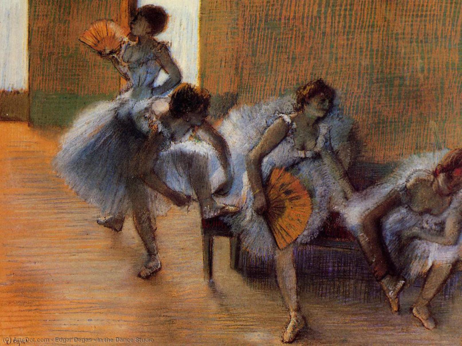 In Der Tanzschule — Hilaire-germain-edgar Degas