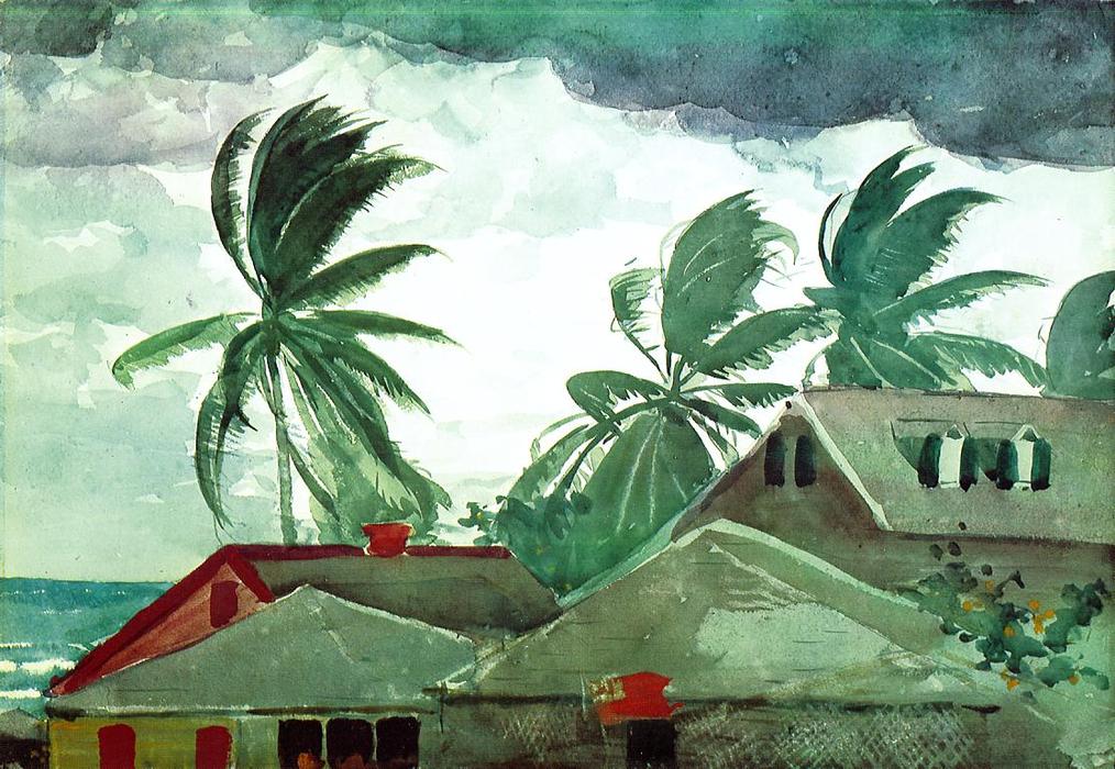 Hurricane, Bahamas — Винслоу Хомер