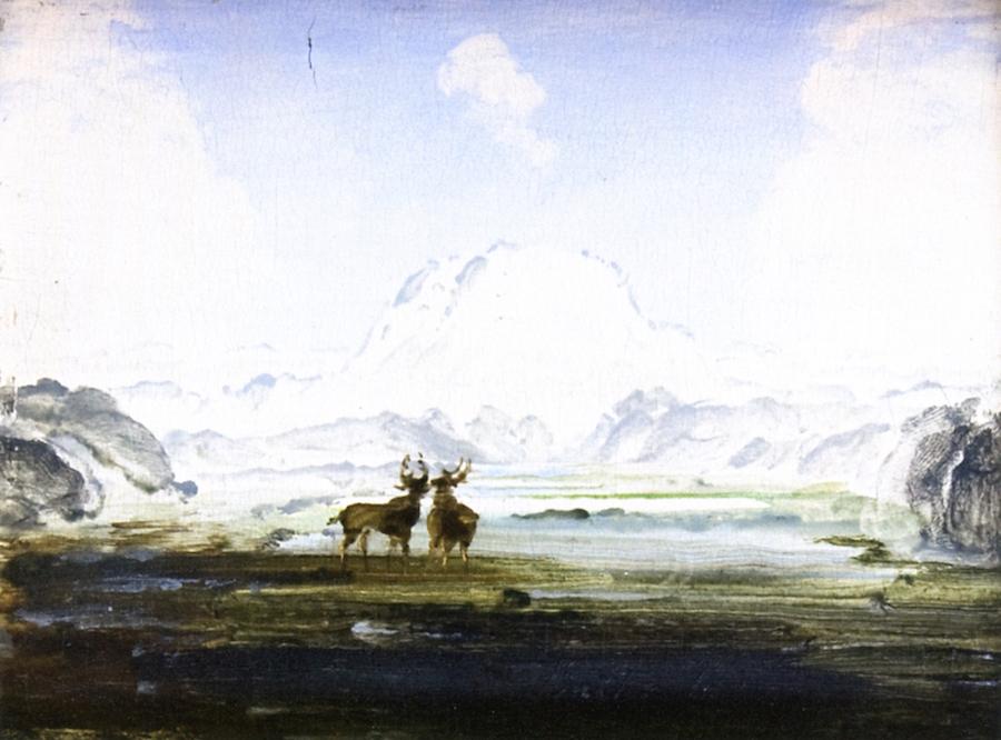Mount Snøhetta, Dovre — Peder Balke