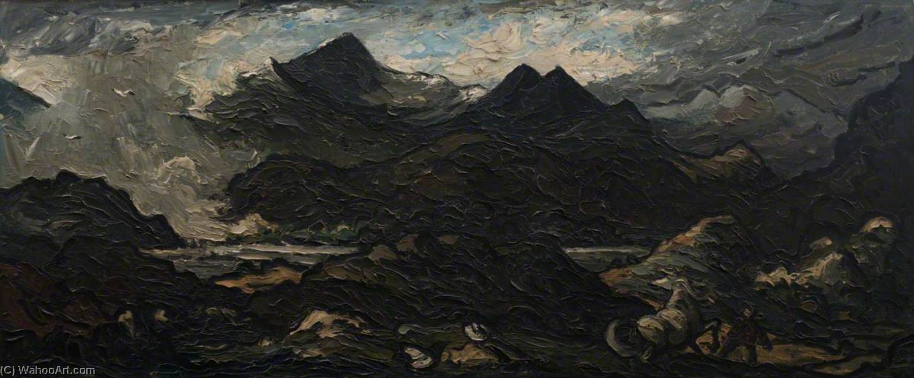 Snowdon, The Traeth And Frightened Horse — John Kyffin Williams