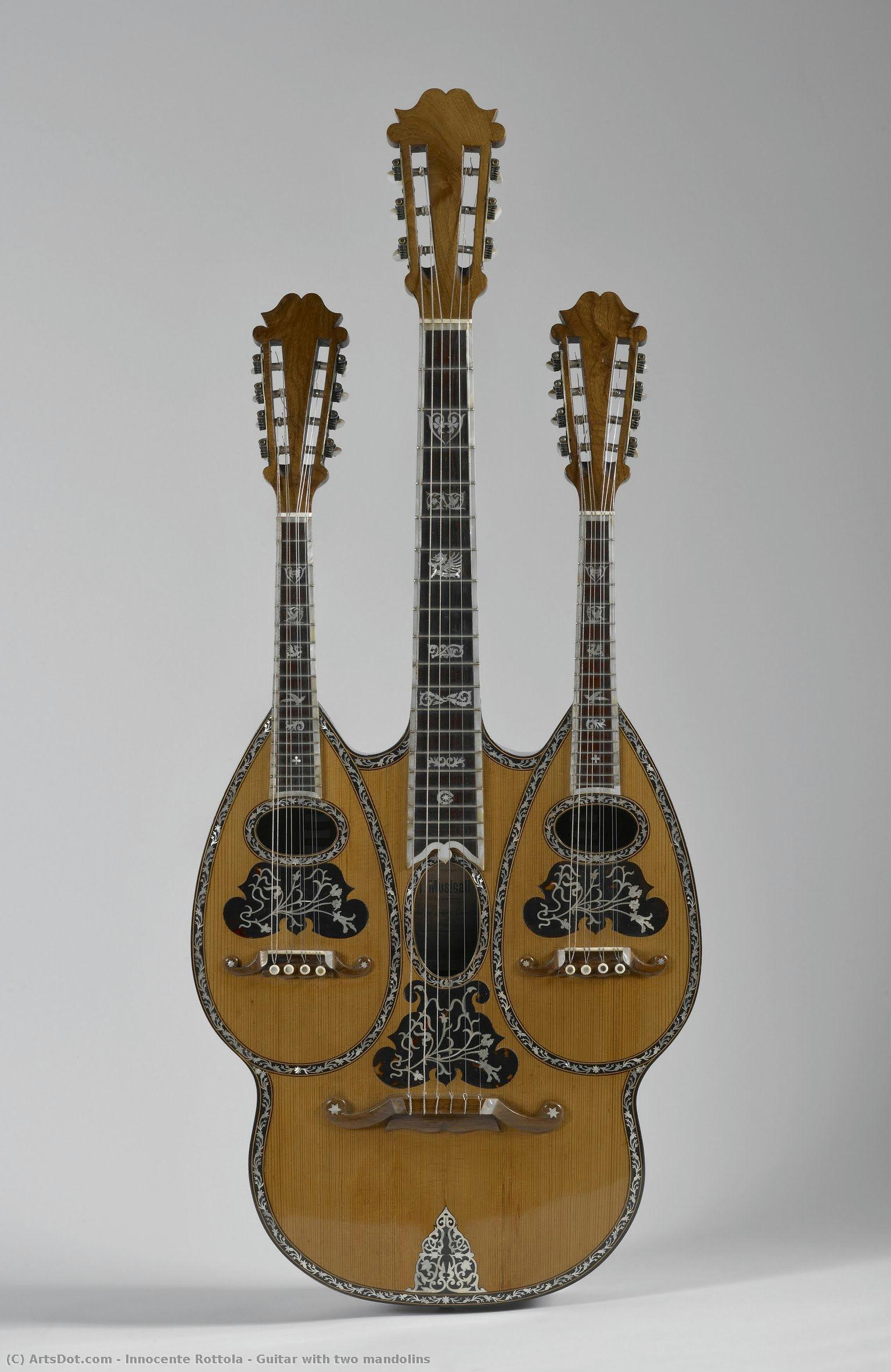 Guitar With Two Mandolins — Innocente Rottola