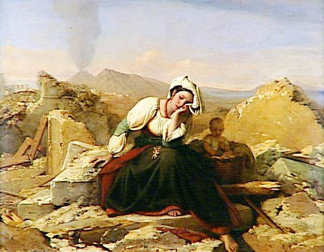 Le Lendemain Du Tremblement De Terre — Louis Léopold Robert