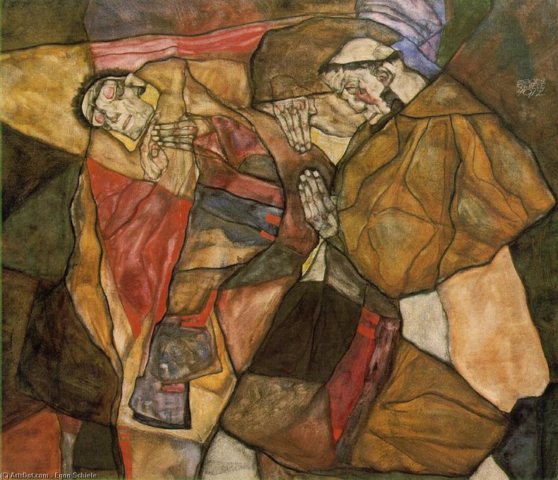 Agony 1912 — Шиле