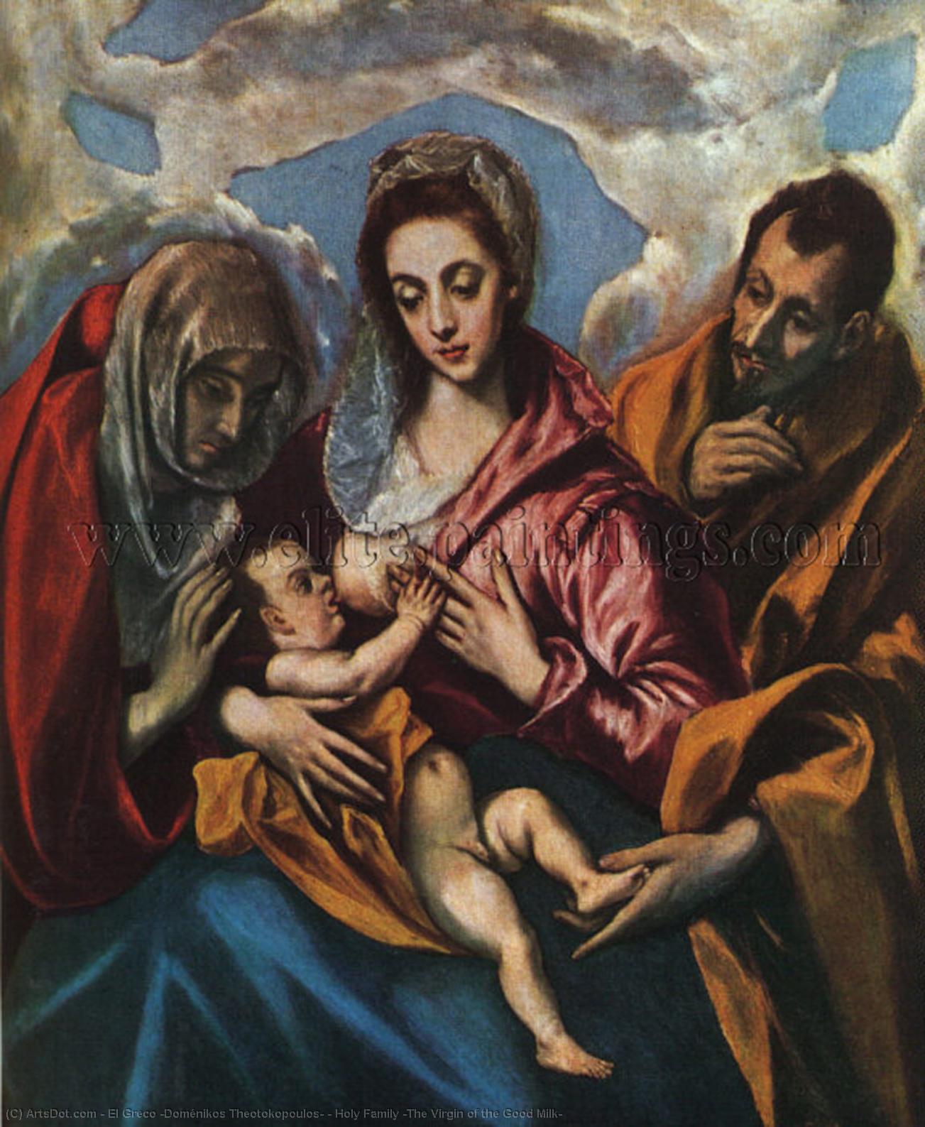 Holy Family (the Virgin Of The Good Milk) — El Greco