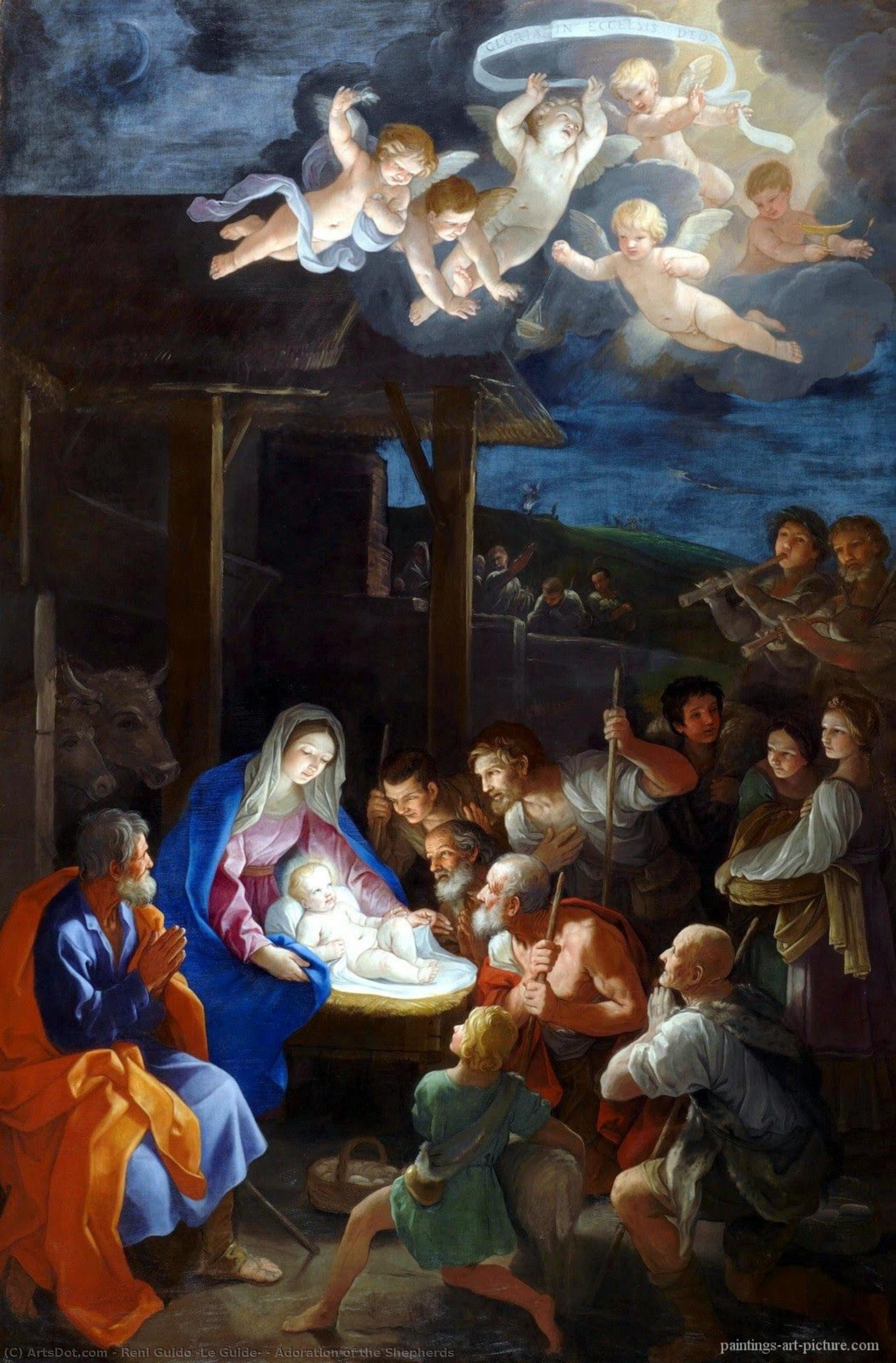 Adoration Of The Shepherds — Reni Guido (le Guide)
