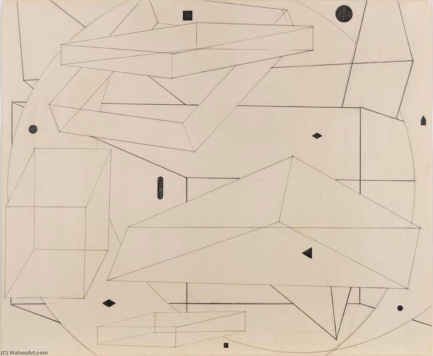 (study For Order Disorder Ascension Descension) — Al Held
