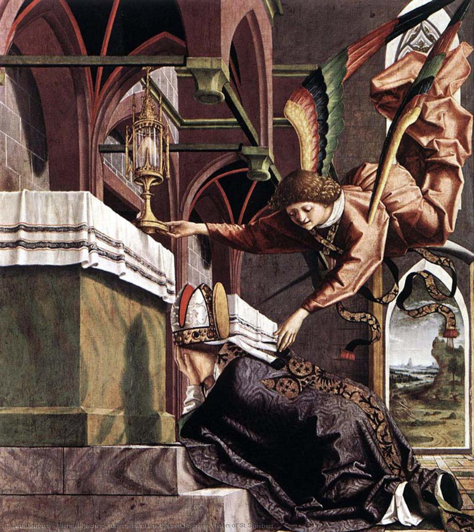 Altarpiece Of The Church Fathers: Vision Of St Sigisbert — Michael Pacher