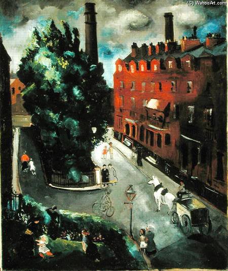 A Chelsea Square — Christopher Wood