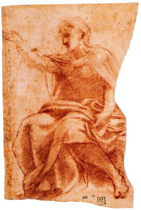 Seated Male Figure In Profile, Idem — Коређо