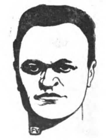 Portrait Of French Writer Victor Charbonnel — Félix Vallotton