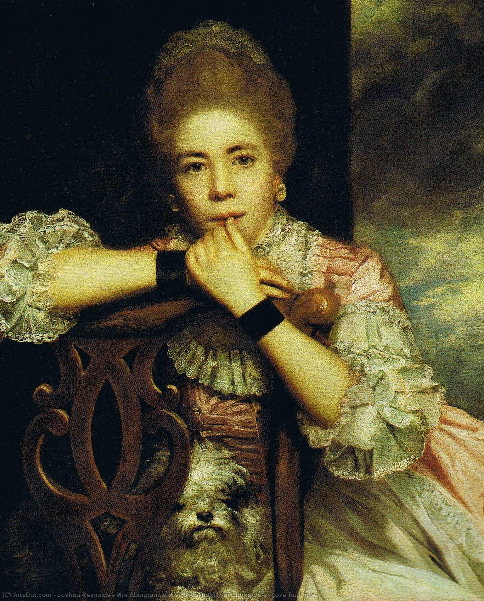 Mrs Abington As Miss Prue In William Congreve's 'love For Love' — Sir Joshua Reynolds