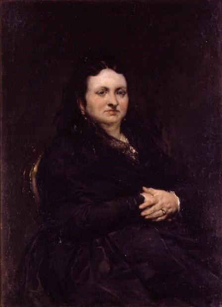 Retrato De Mujer — Francisco Domingo Y Marqués