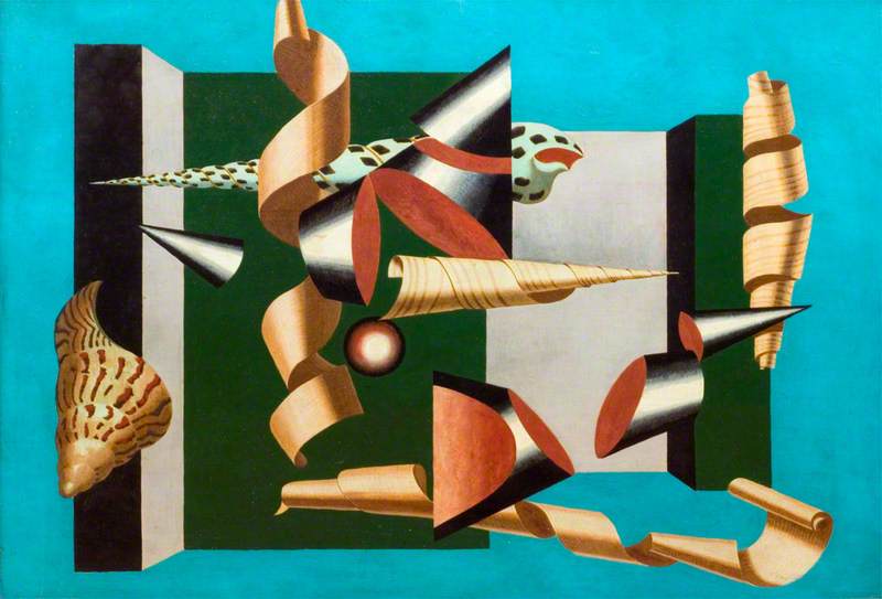 Composition Cones And Spirals — Эдуард Александер Вадвортс