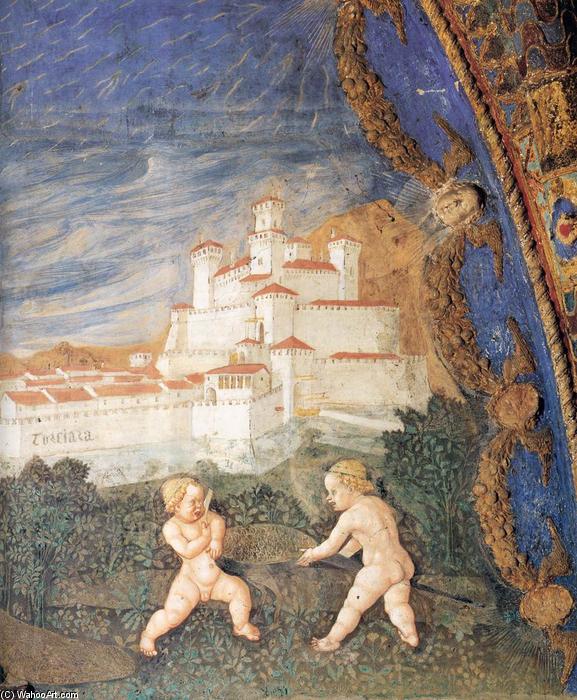 Pier Maria And Bianca Struck By The Arrows Of Amor (detail) — Benedetto Bembo