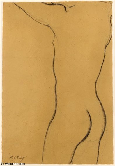 Male Nude — ロナルド・ブルックス・キタジ