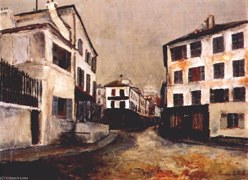 Rue Norvins — Утрилло