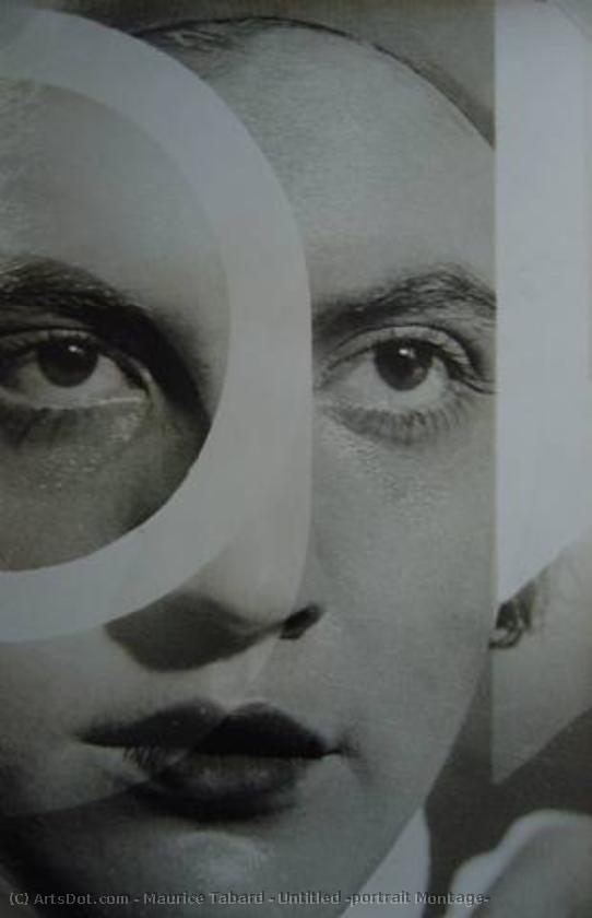 Untitled (portrait Montage) — Maurice Tabard