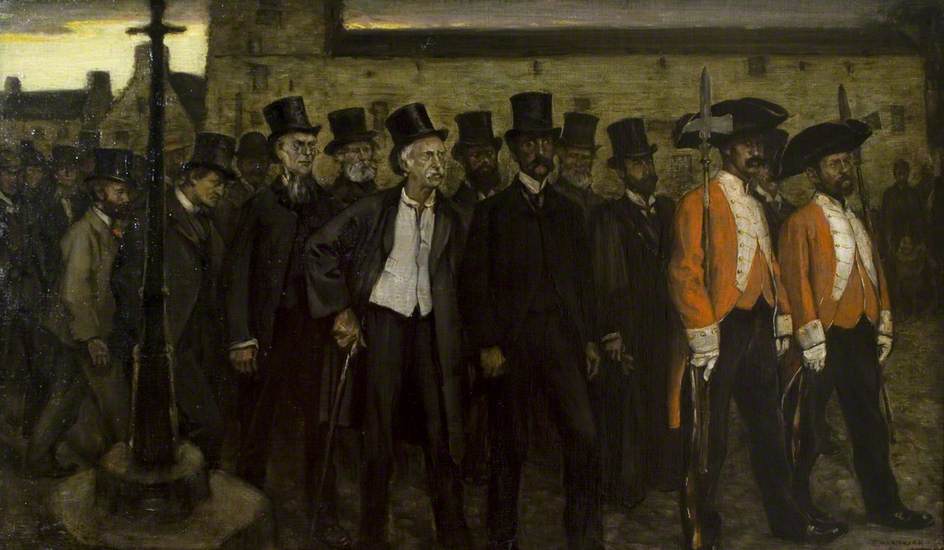 Kirkin' Of The Incorporated Trades Of The Royal Burgh Of Kirkcudbright — Archibald Standish Hartrick