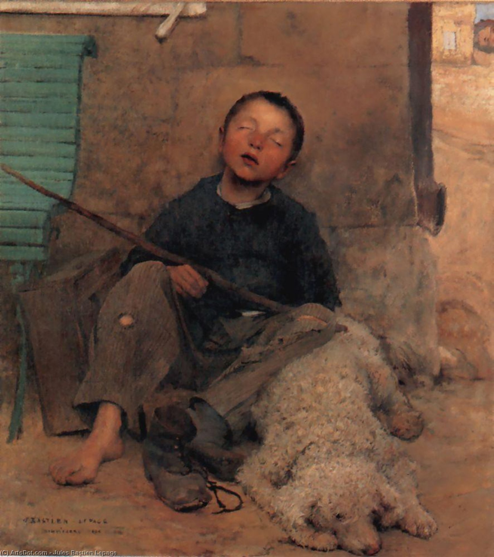 The Blind Beggar — Jules Bastien-lepage