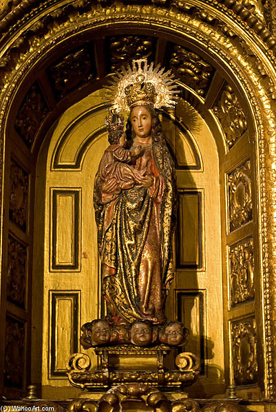 Virgin Of Charity (virgen De La Caridad), Hospital De La Caridad. — Pedro Roldán