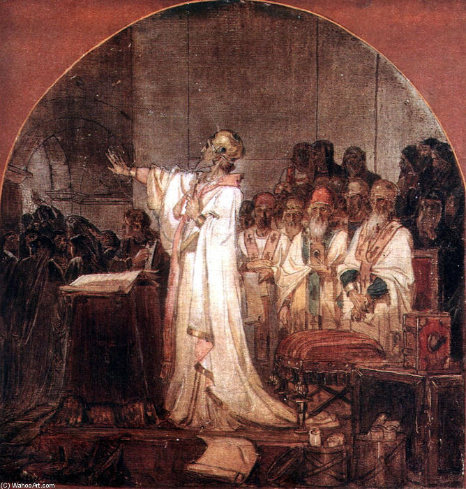 Tercer Concilio Ecuménico De Érfurt — Vasili Ivánovich Surikov