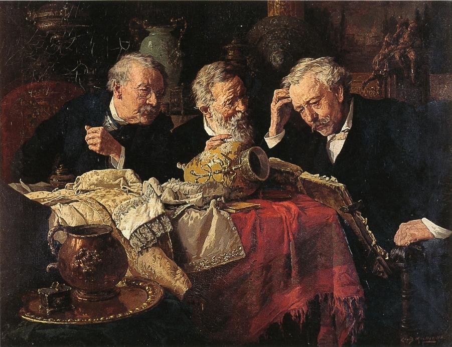 An Old Antique Volume (also Known As The Antique Dealers) — Louis C. Moeller