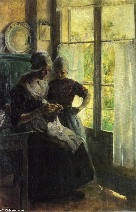 The Sewing Lesson — Элизабет Норс