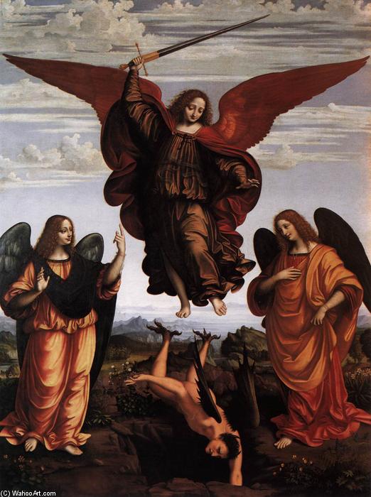 The Three Archangels — Marco D'oggiono