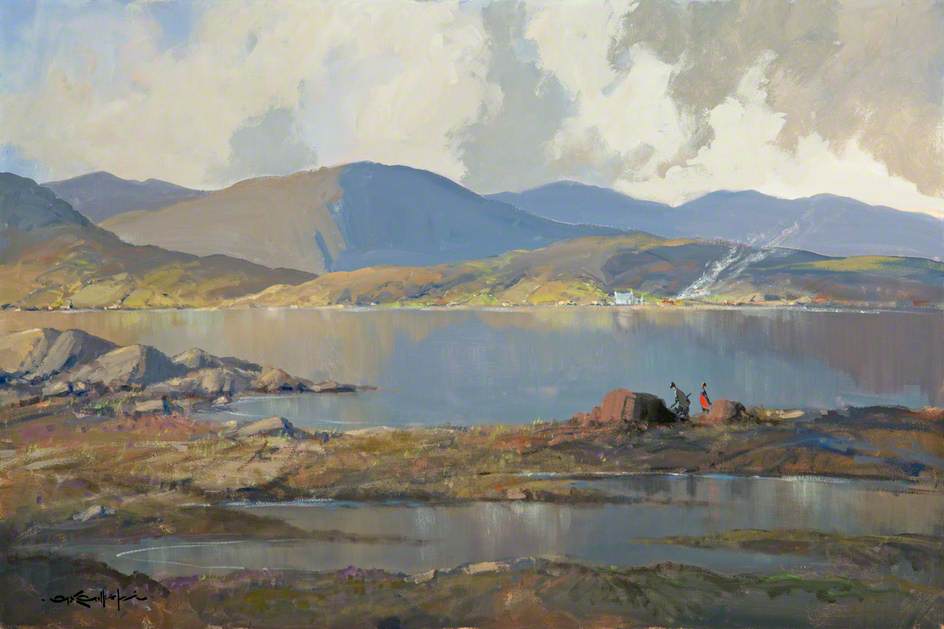 'reflections', Lough Inagh — George K Gillespie