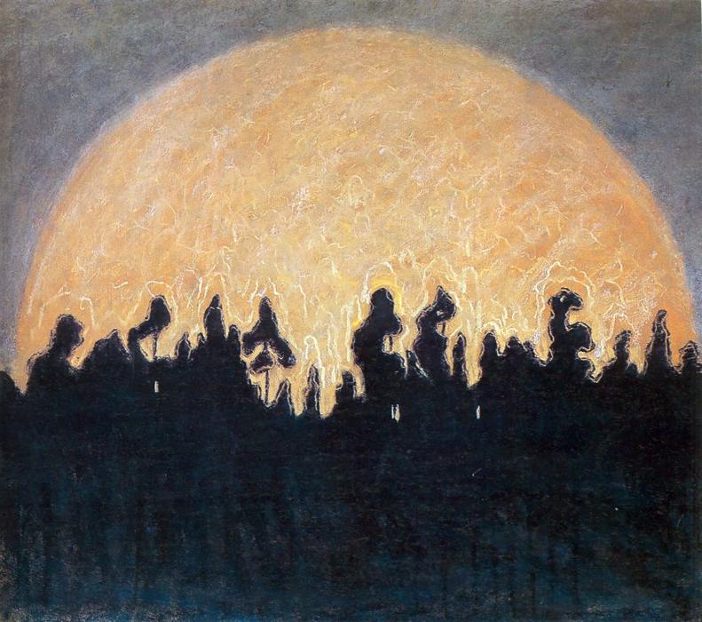 The Sun — Mikalojus Konstantinas Čiurlionis