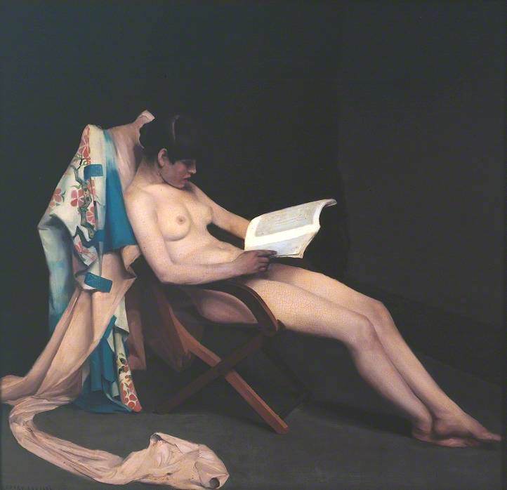 The Reading Girl — Théodore Roussel