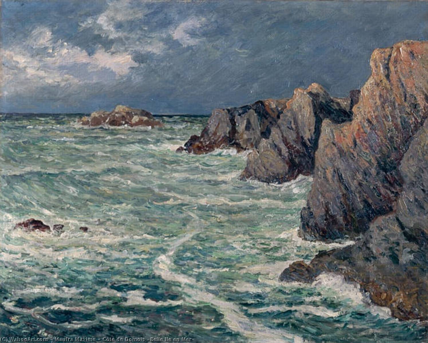 Côte De Domois (belle Ile En Mer) — Maxime Emile Louis Maufra