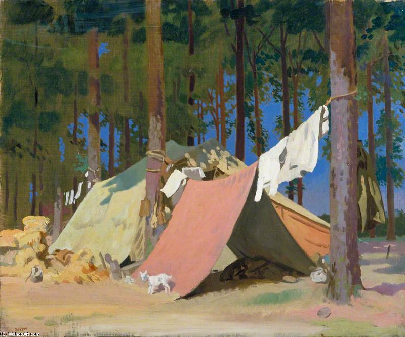 The Mascot Of The Coldstream Guards — Sir William Newenham Montague Orpen