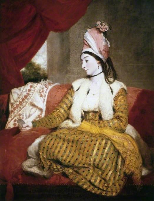 Mrs Baldwin In Eastern Dress — Sir Joshua Reynolds