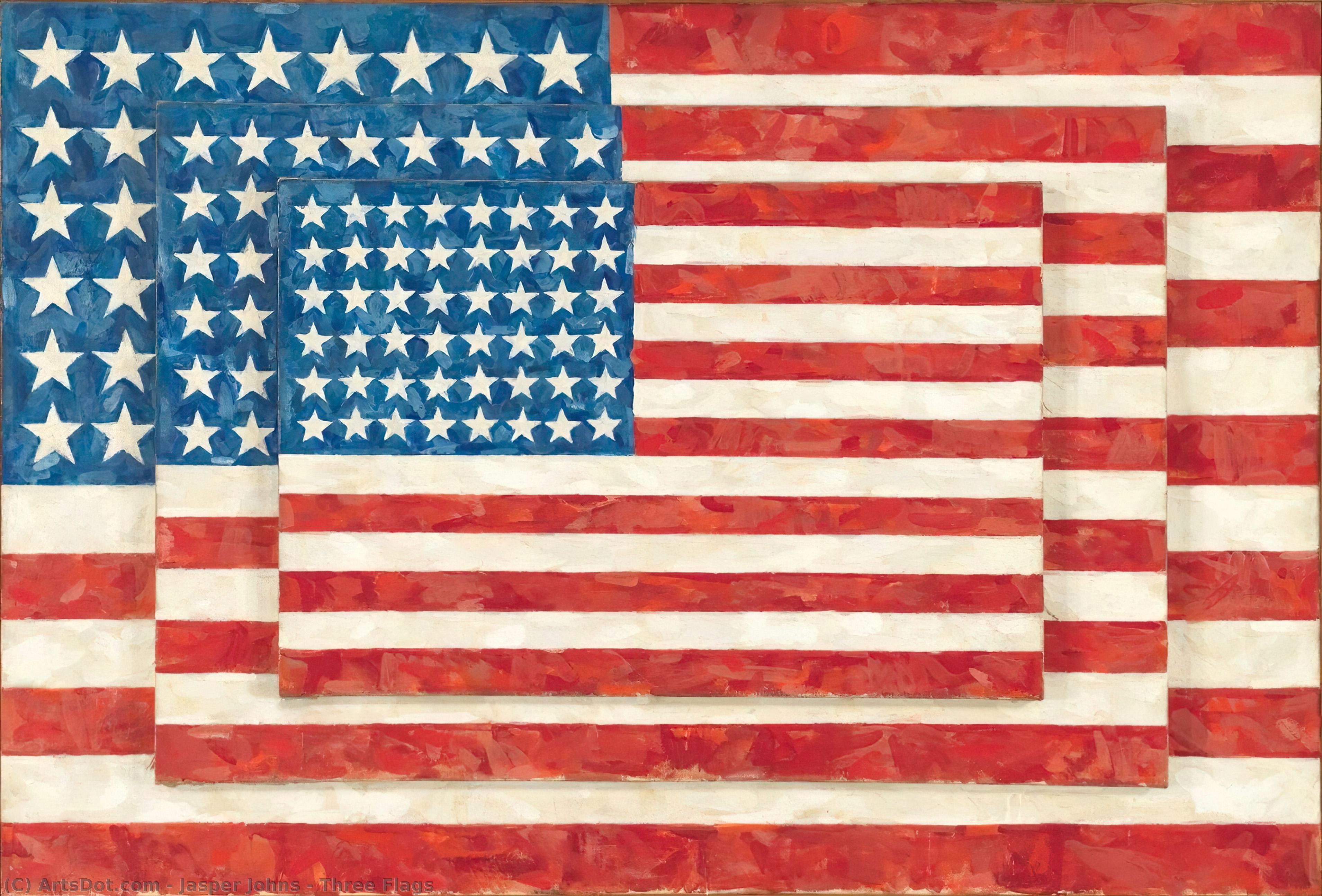 Three Flags — ジャスパー・ジョーンズ