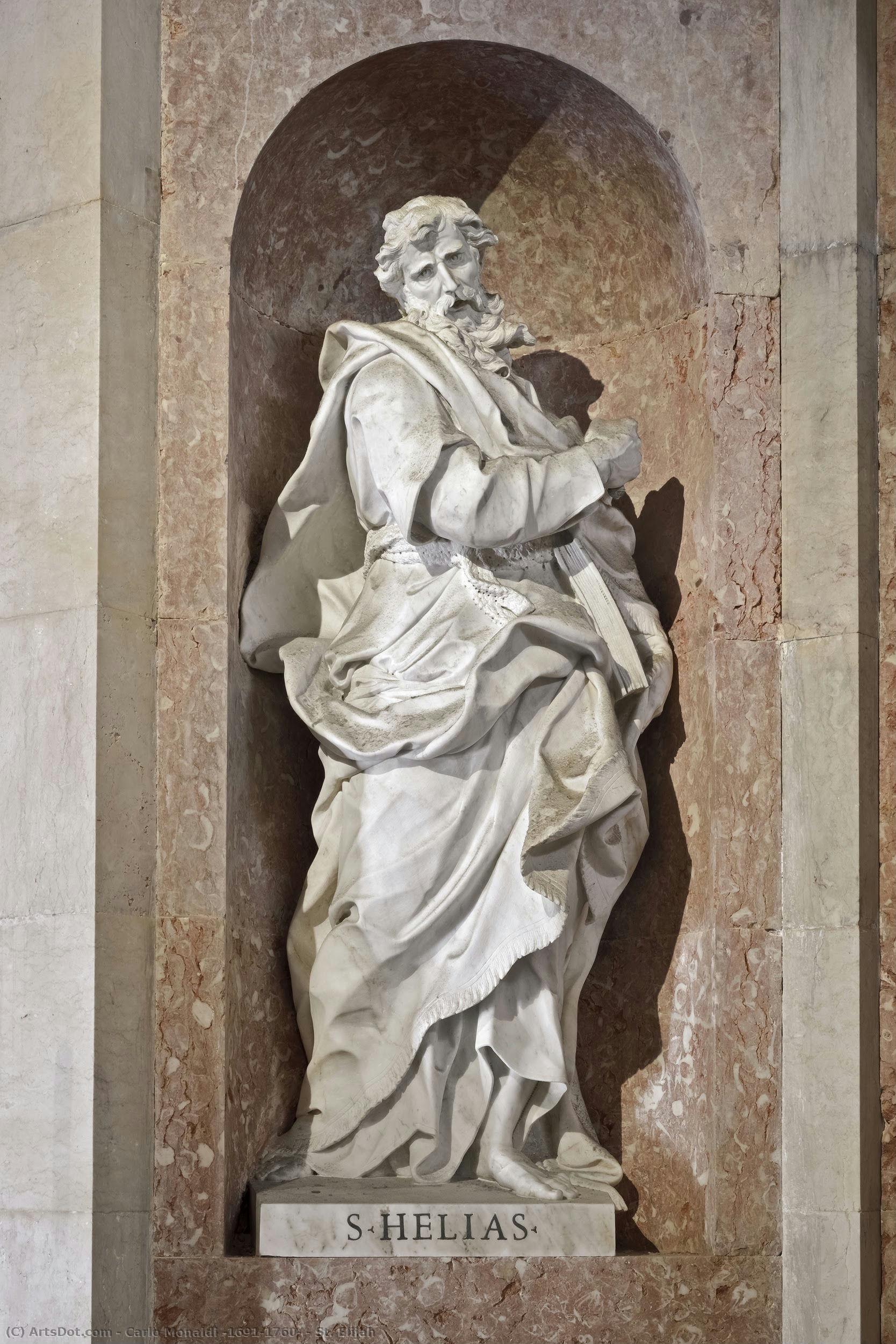 St. Elijah — Carlo Monaldi (1691-1760)