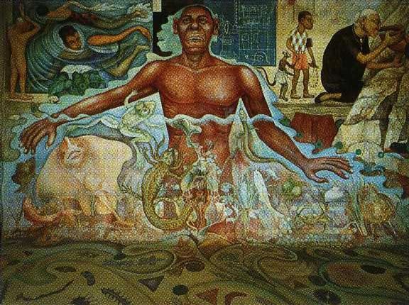 Figure Symbolizing The African Race — Diego Rivera