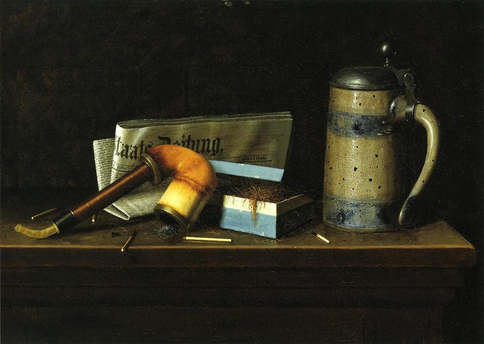 With The Staatszeitung — William Michael Harnett