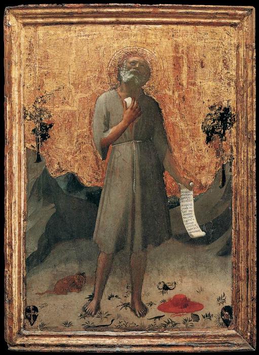 Penitent St Jerome — Фра Анджелико