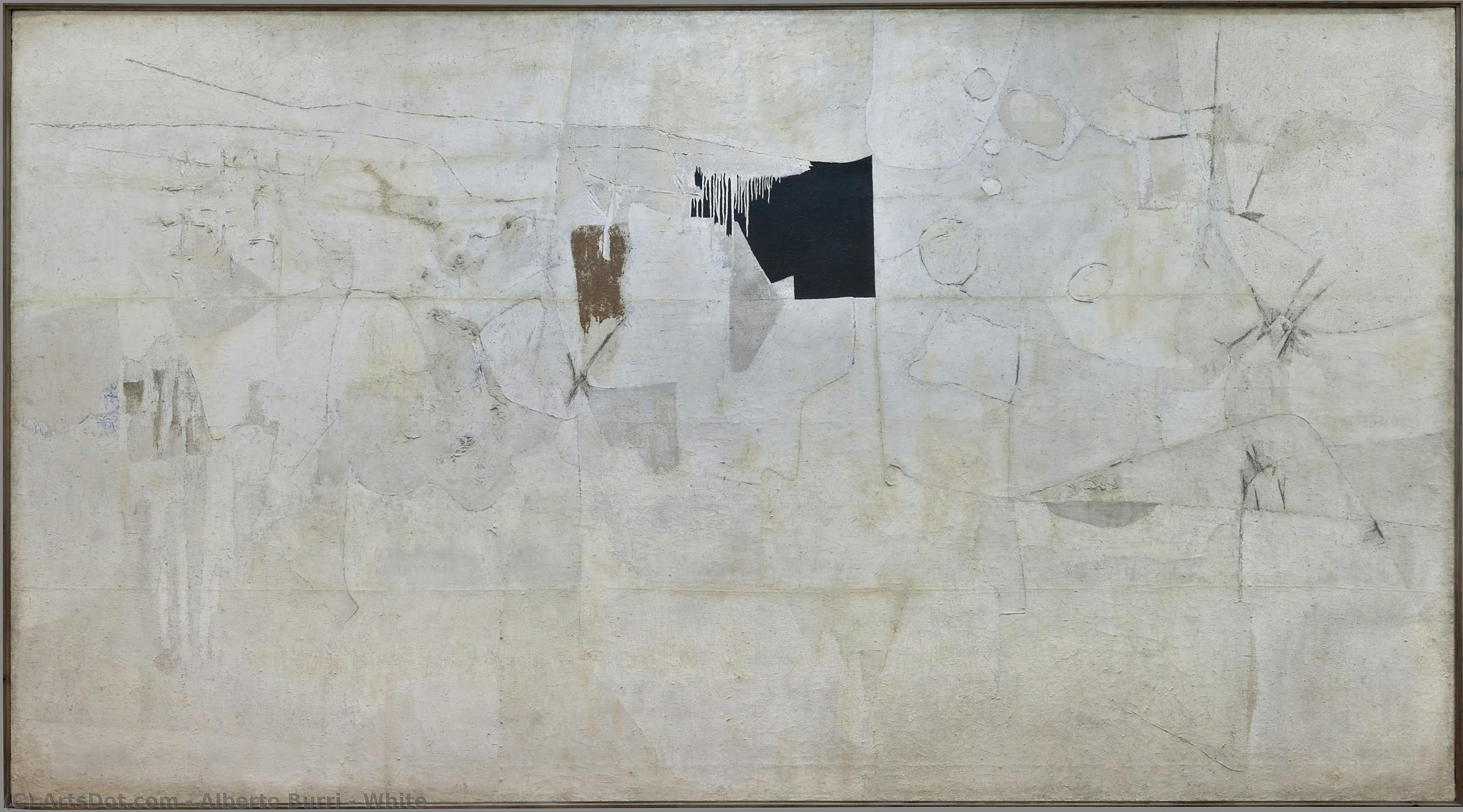 Blanco — Alberto Burri