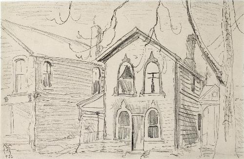 House With An Astonished Face — Charles Burchfield