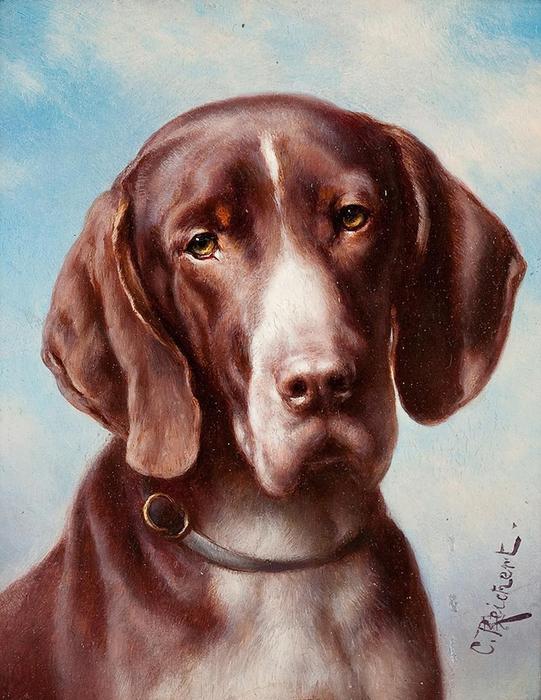 Portrait Of A Dog — Carl Reichert