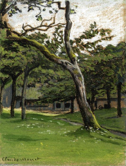 Norman Farm Through The Trees — Claude Monet