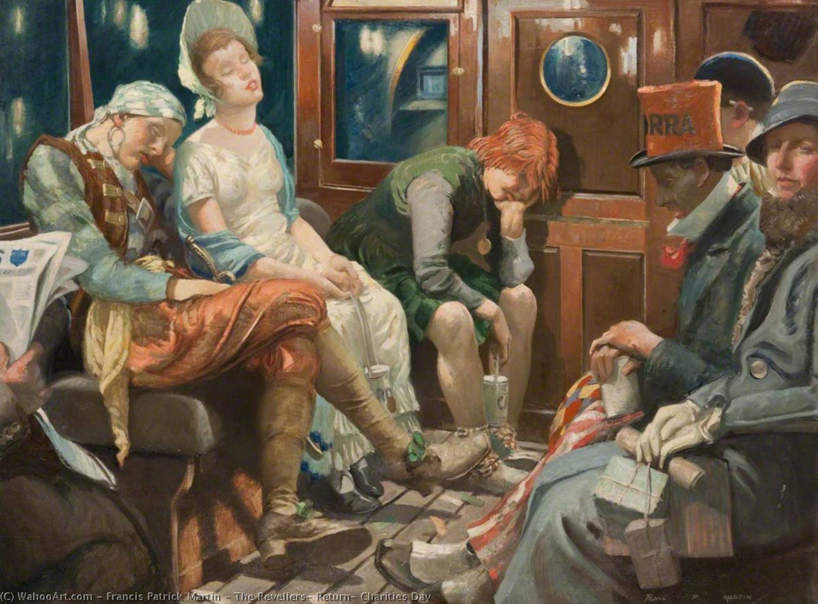 The Revellers' Return, Charities Day — Francis Patrick Martin