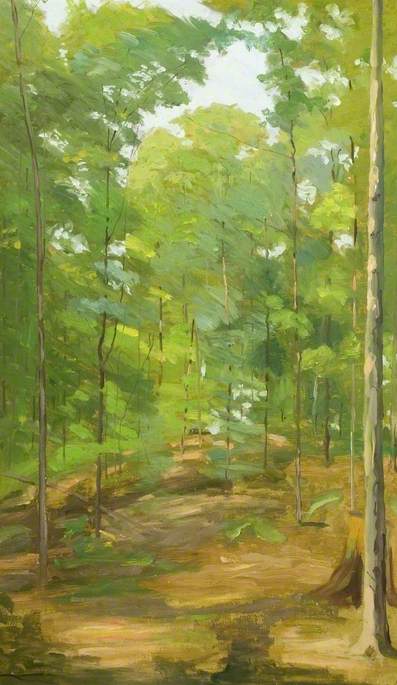 Trees On The Hillside — Albert Ranney Chewett