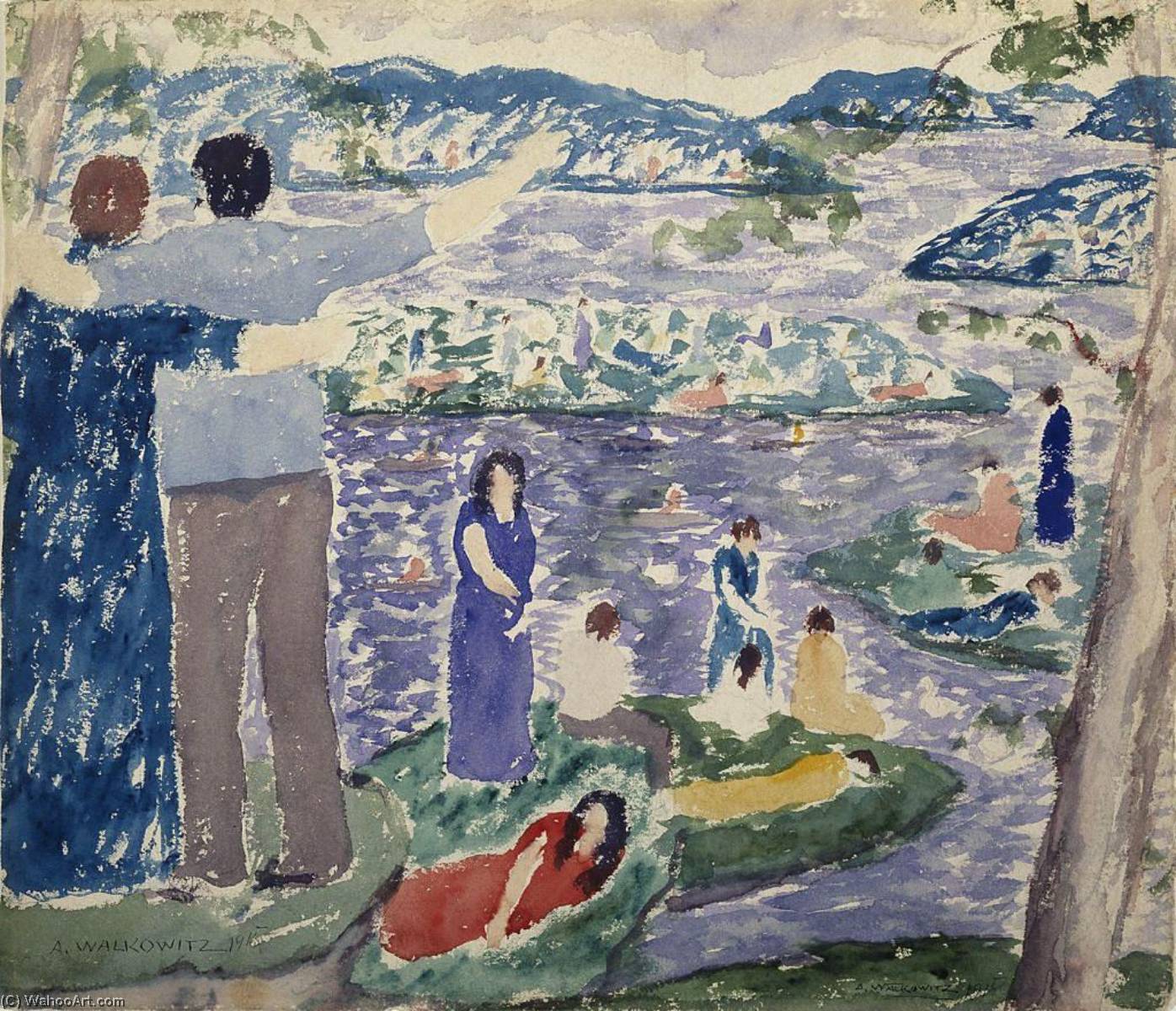 The Park — Abraham Walkowitz