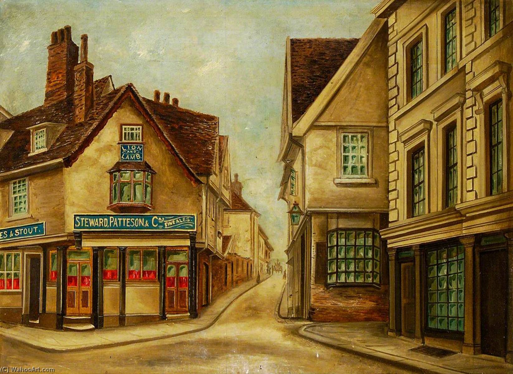 Angel Lane, Fore Street, Tavern, Ipswich — William John Leggett