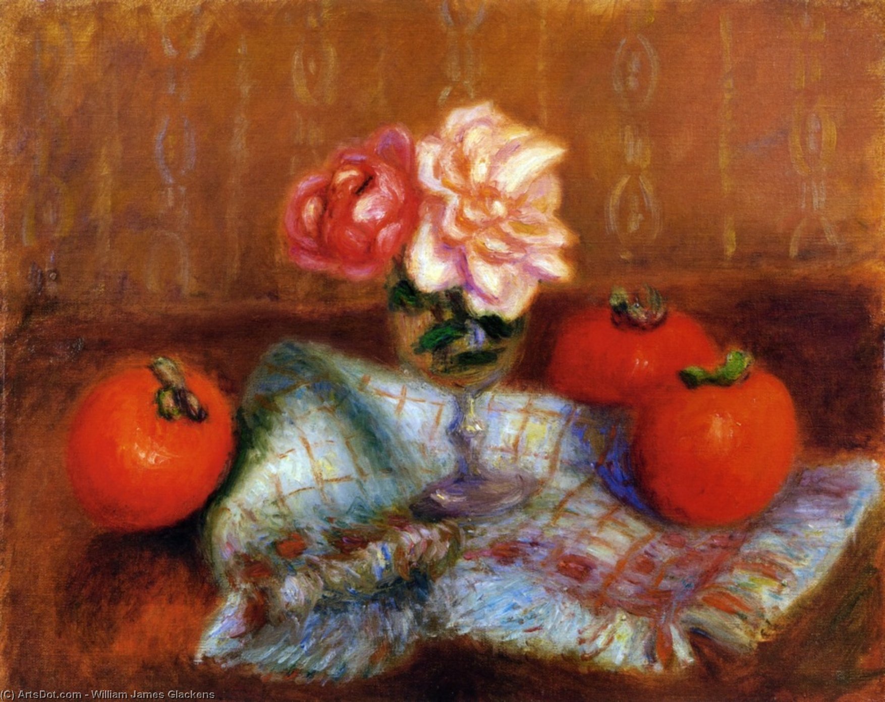 Roses And Perimmons — Виљем Џејмс Глекенс