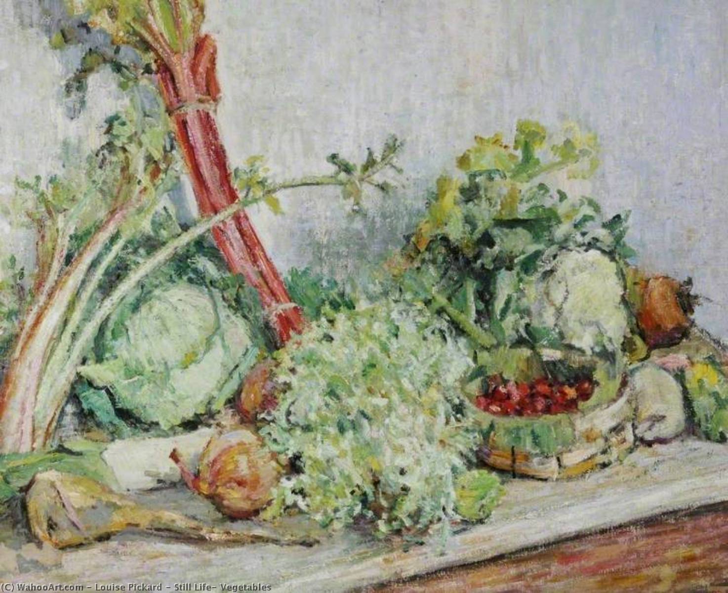 Still Life, Vegetables — Louise Pickard