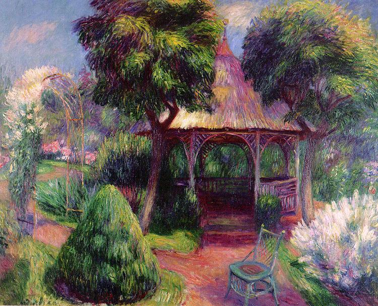 Garden In Hartford — William James Glackens